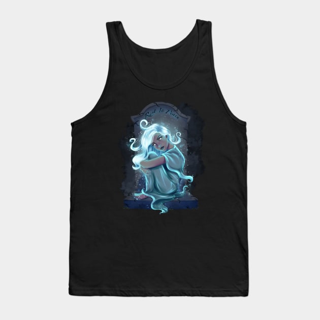 Ghost Girl Tank Top by blueinjuly
